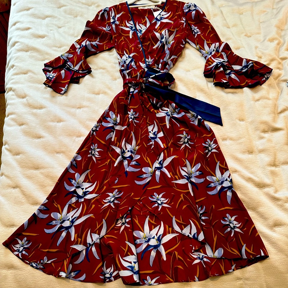 NWT Diane Von Furstenberg wrap dress